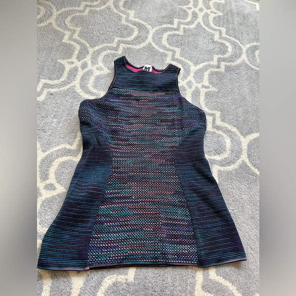 M Missoni Size 8 Knit Tank Top - Picture 2 of 8